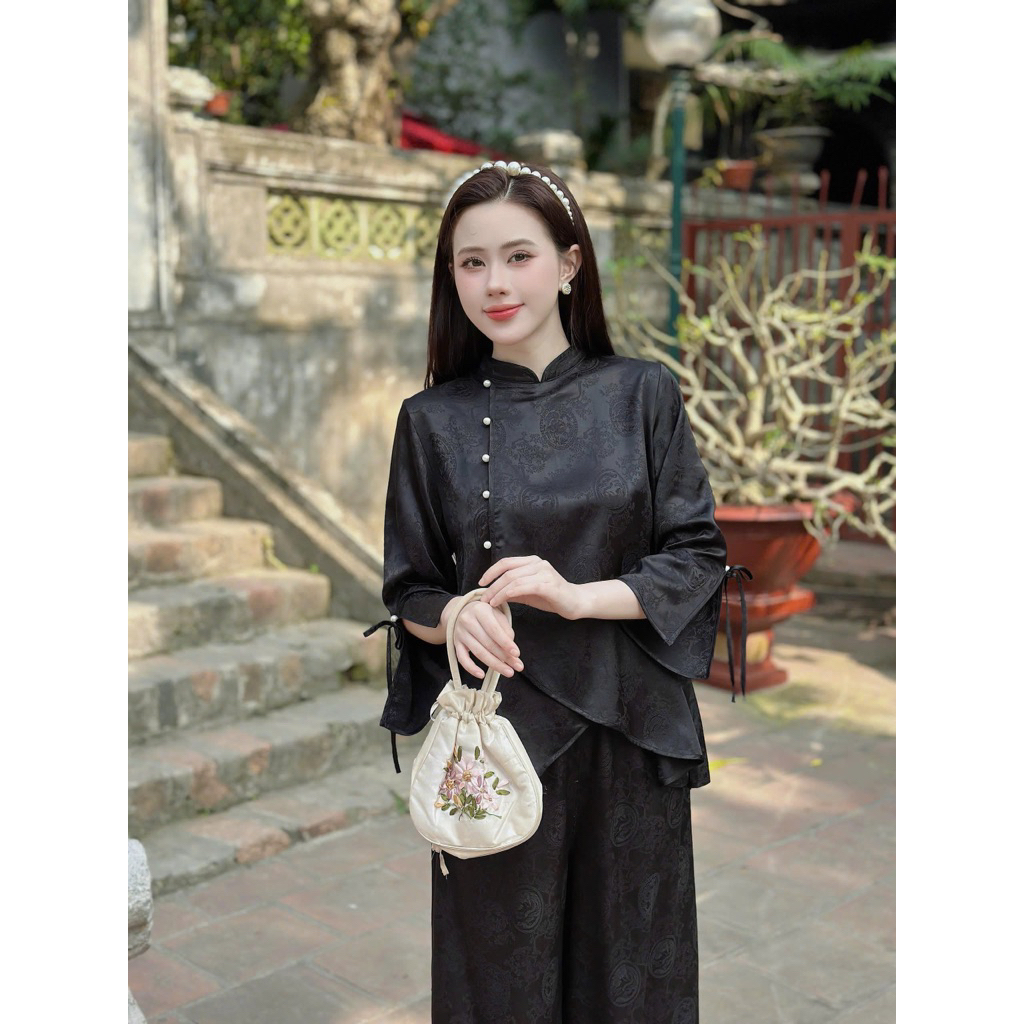 BỘ LAM LỤA GẤM NGỌC NGUYÊN BỘ 40-60kg