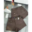 HHCHOU- Quần short thêu túi nắp full màu H00