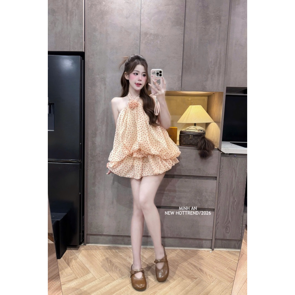 Sét tơ yếm 2 màu sm
