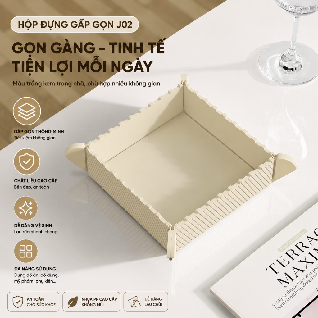 COMBO 3 thảm silicon từ tính LAZO có thể gấp gọn đa năng, thảm lót nồi cách nhiệt và đa năng