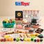 Bộ Đồ Chơi Nhà Bếp Nhiều Món ToysLit Playhouse Mô Phỏng Đồ Dùng Nấu Ăn, Có Hộp Đựng Đồ Chơi Cho Bé