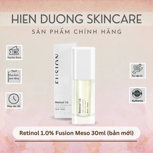 Retinol 1.0 Fusion Meso 30ml | Giảm mụn, giảm nám sạm, chống lão hoá