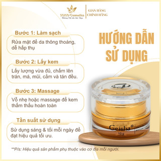 Kem Dưỡng trắng, Ngừa nám, Tàn nhang Vip Geisha