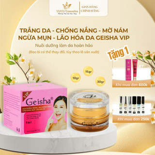 Kem Dưỡng trắng, Ngừa nám, Giảm thâm mụn, Ngừa lão hóa da Vip Geisha