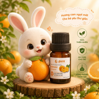 Tinh Dầu Xông Thơm Phòng - Hương Cam,Bạc Hà - Khử Khuẩn, Bảo Vệ Sức Khỏe 10ml