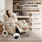 Ghế Sofa Bọc Da PU Cao Cấp Ghế Sofa Đơn Văn Phòng Bọc Da Cao Cấp, Giường Sofa Gấp Gọn Thông Minh Thư — ảnh 4