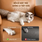 Ghế Sofa Bọc Da PU Cao Cấp Ghế Sofa Đơn Văn Phòng Bọc Da Cao Cấp, Giường Sofa Gấp Gọn Thông Minh Thư — ảnh 8