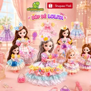 Đồ Chơi Búp Bê Công Chúa Lolita BỐ KHỦNG LONG Đồ Chơi Cho Bé