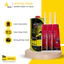 Combo Eni Scooter MA2 5W40 1.2L + 3 Nhớt Lap Eni Bike Tec 80W90 120ml