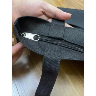 Túi tote có khóa - túi đen có khóa họa tiết Việt Nam - Hà Nội - túi vải canvas thời trang 35x40cm dày dặn totb0325