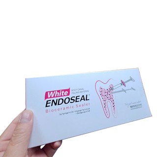 White Endoseal bioceramic sealer vật liệu trám bít ống tuỷ , Maruchi Hàn Quốc, ống 3g