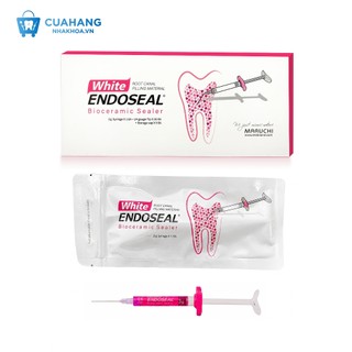 White Endoseal bioceramic sealer vật liệu trám bít ống tuỷ , Maruchi Hàn Quốc, ống 3g