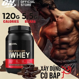 ON bột protein 2lbs(0.9kg) tiêu chuẩn vàng Bột bổ sung BCAA Whey Protein,Thể dục bổ sung chuyên dụng
