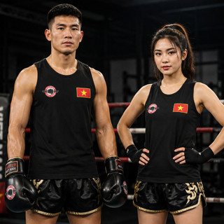 Áo thun đối kháng Fighter - Boxing, KickBoxing, Muay Thái, Võ Cổ Truyền, MMA, Gym...