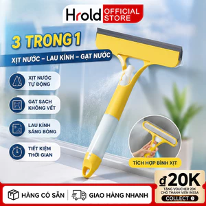 Gạt mưa kính chắn gió 3 trong 1, dụng cụ vệ sinh gia đình đa chức năng với bình xịt tích hợp
