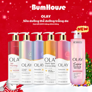 Kem Dưỡng Thể Olay Collagen B3 Firming & Hydrating Body Lotion 502ml/ 574ml