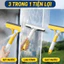Gạt mưa kính chắn gió 3 trong 1, dụng cụ vệ sinh gia đình đa chức năng với bình xịt tích hợp