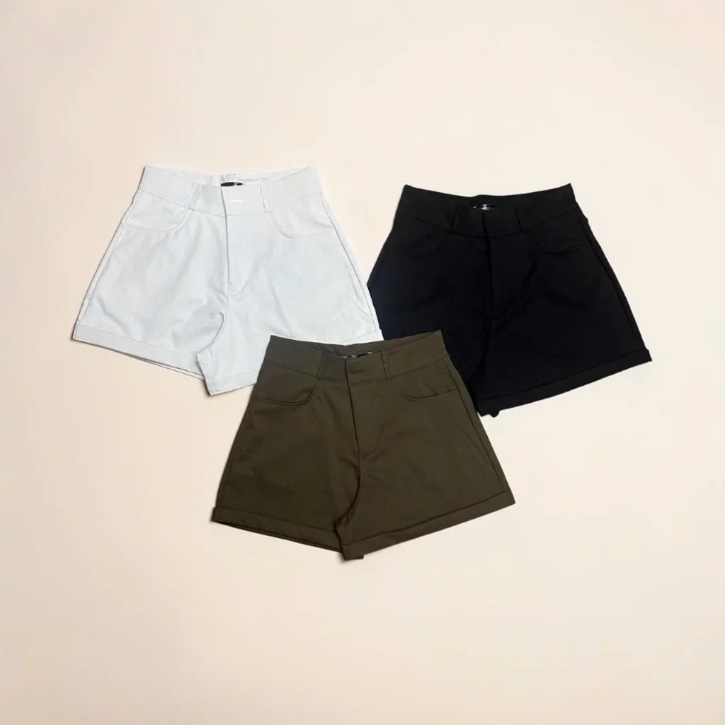 [Peinn] BIGSIZE - QUẦN SHORT KAKI GẬP GẤU VẢI KAKI MỀM DÁNG CHỮ A - hàng loại 1 vải kaki dày mềm