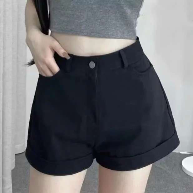 [Peinn] BIGSIZE - QUẦN SHORT KAKI GẬP GẤU VẢI KAKI MỀM DÁNG CHỮ A - hàng loại 1 vải kaki dày mềm