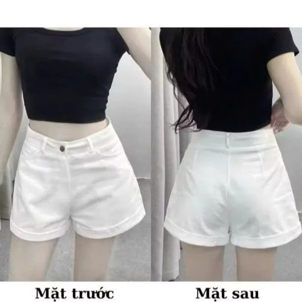 [Peinn] BIGSIZE - QUẦN SHORT KAKI GẬP GẤU VẢI KAKI MỀM DÁNG CHỮ A - hàng loại 1 vải kaki dày mềm