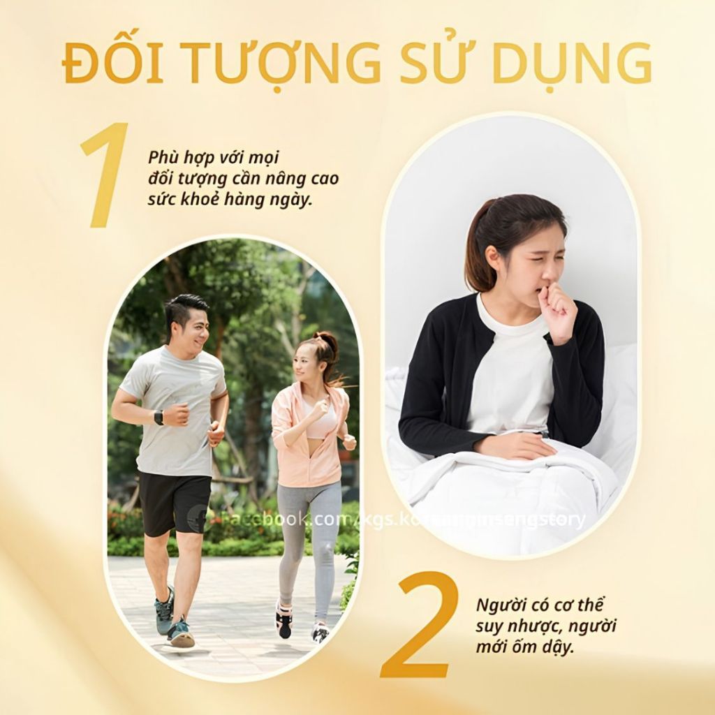 Nước Hồng Sâm Hàn Quốc KGS Tonic Gold – Hồng Sâm 6 Năm Bổ Sung Vitamin C, B3 - hộp 10 gói/ 60 gói