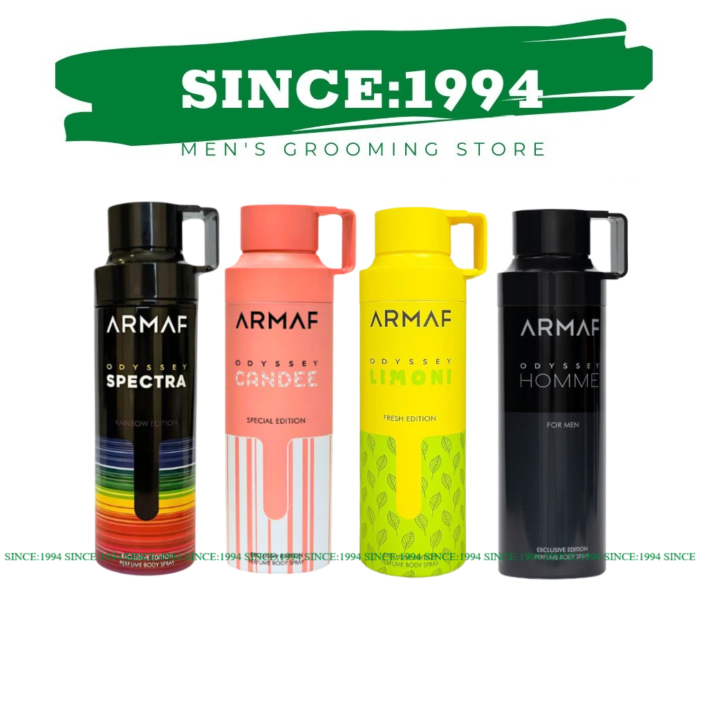 Xịt Thơm Body Armaf Odyssey 200ml Lưu Hương Thơm Mát Dùng Hằng Ngày
