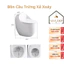 Bồn cầu trứng, bệt trứng, bồn cầu một khối, bệt liền khối xả xoáy