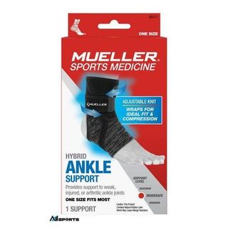 BĂNG QUẤN HỖ TRỢ MẮC CÁ CHÂN HIỆU Mueller Hybrid Ankle Support - ML.65517 (1 chiếc/ hộp)