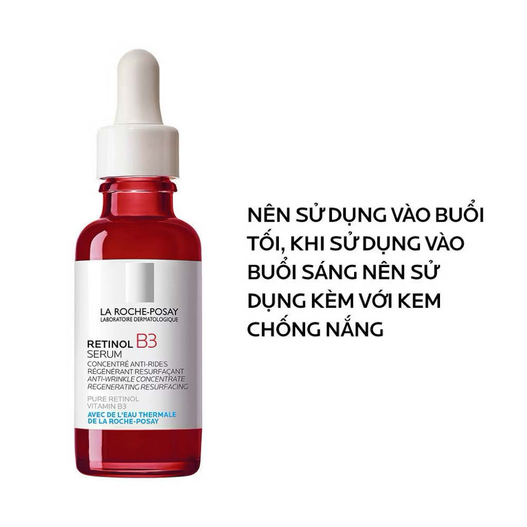 Serum Retinol B3 La Roche-Posay Chính Hãng 30ml – Hỗ Trợ Giảm Nhăn, Mờ Thâm, Tái Tạo Da