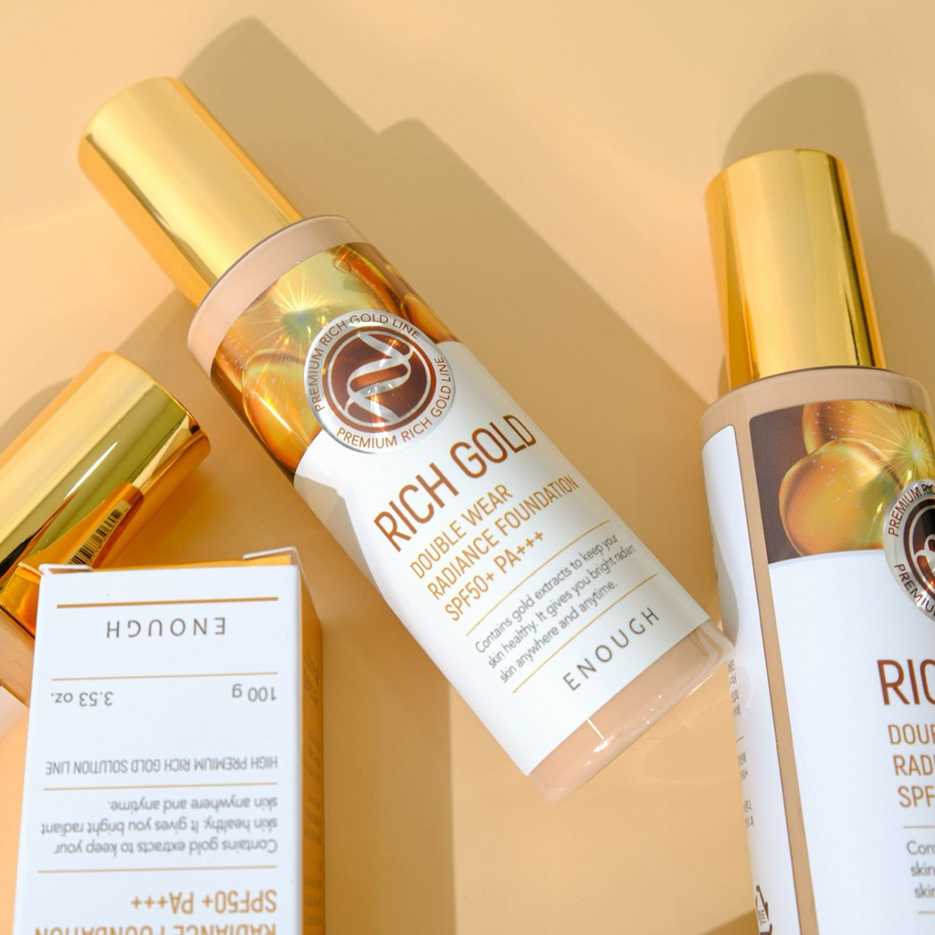 [Mẫu mới] Kem nền Colagen Rich gold che khuyết điểm cực tốt, giá bình dân, lượng kem rất nhiều