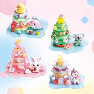 Sticker 3D Nổi Cute DIY - Hình Dán Xếp Chồng Trang Trí Sổ Tay, Nhật Ký, Album, Góc Học Tập Cho Bé