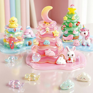 Sticker 3D Nổi Cute DIY - Hình Dán Xếp Chồng Trang Trí Sổ Tay, Nhật Ký, Album, Góc Học Tập Cho Bé