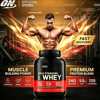 ON 100% Whey Gold Standard 2Lbs (0.9kg)- Tăng cơ nhanh- Dễ dàng hấp thụ Bột protein sô cô la gấp đôi