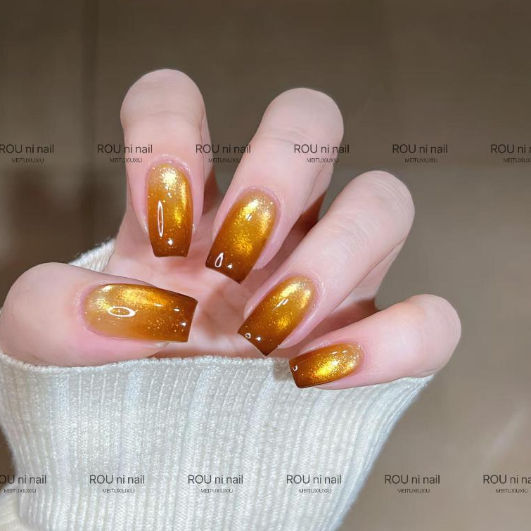 Set ROUni Sơn Gel Móng Mới Xuân Đông - 8 Màu Trending Sơn Gel Maillard Cat's Eye nail