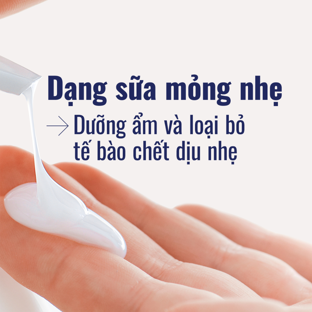 [MỚI] Sữa dưỡng ẩm tẩy tế bào chết cho da mặt và da body CETAPHIL GENTLE EXFOLIATING SA LOTION 236ml