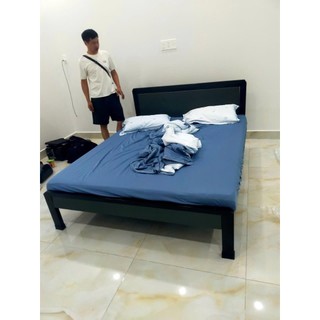 【Giao hàng ngay】Giường sắt khung giường kim loại,DA , giường đơn chac chan