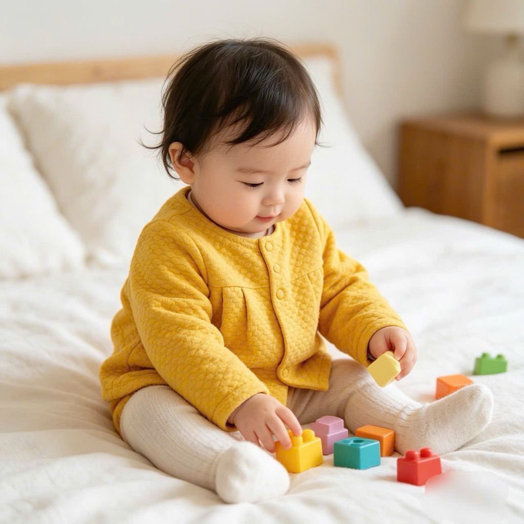 Áo Khoác Cardigan Bé Gái Ấm Áp NB-3Y (3-13kg) – Áo Len Trẻ Em C6030