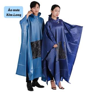 Áo Mưa Cánh Dơi Phản Quang Có Khẩu Trang Dành Cho Cả Nam Và Nữ