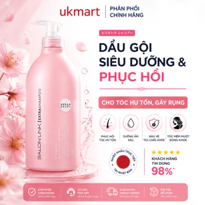 Dầu Gội Phục Hồi Kumano Salon Link Extra Dành Cho Tóc Hư Tổn 1000ml