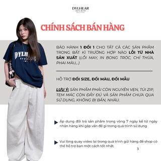 Áo Thun Trơn Basic 100% Cotton 250gsm Dylhear - Áo Phông Cổ Tròn Nam Nữ Cao Cấp Mềm Mại A03