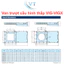 Van trượt cấu hình thấp VIG-VIGX