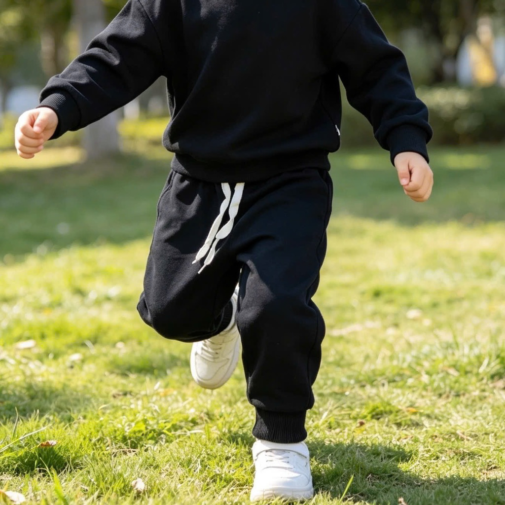 Quần Nỉ Dài Bé Trai Thu Đông Nhiều Mẫu L035 Size 1-9Y (11-35kg) – Quần Dài Trẻ Em Ấm Áp