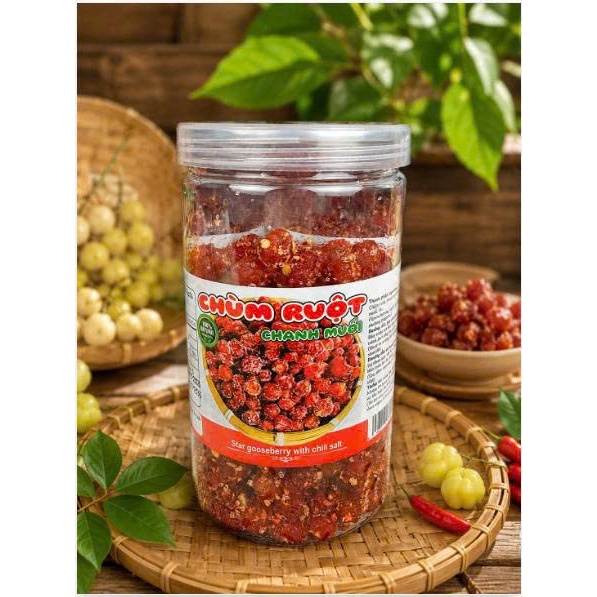 Chùm ruột sấy chanh muối Lon 500gr [FREE SHIP] TỪ ĐƠN 50K, [Loại Đặc Biệt] Hàng ngon nhà làm