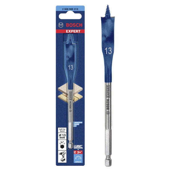 Nhiều size mũi khoét gỗ đuôi cá SELFCUT Bosch - hàng chính hãng