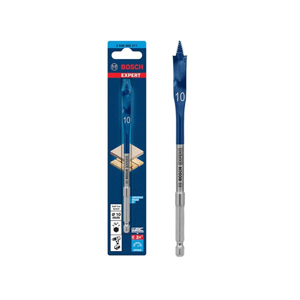 Nhiều size mũi khoét gỗ đuôi cá SELFCUT Bosch - hàng chính hãng