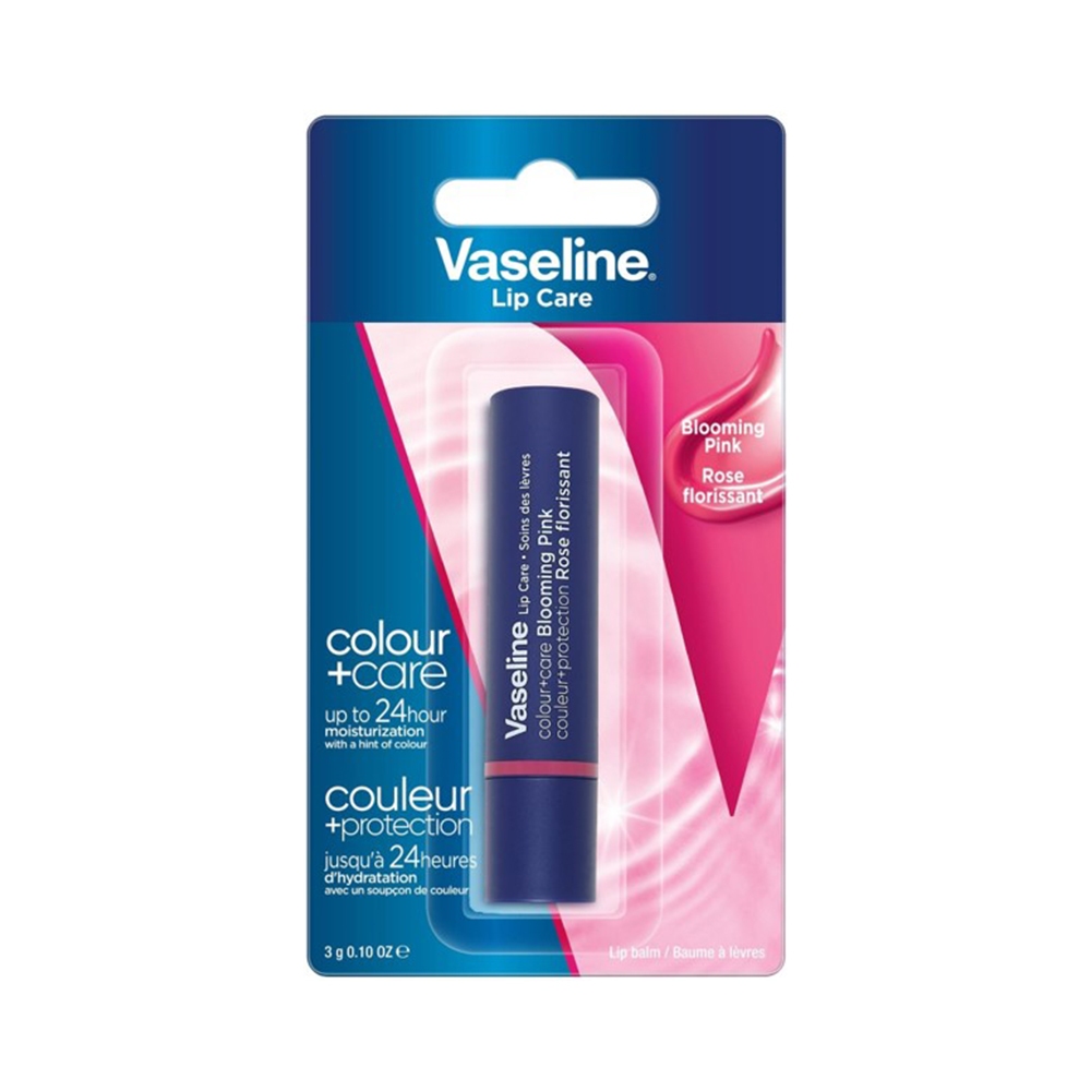 Combo 2 Son dưỡng môi Vaseline Colour+Care Mellow Rose 3g (Cam)