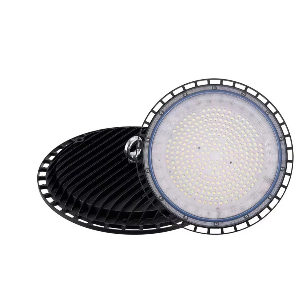 Đèn nhà xưởng UFO công suất 100W 150W 200W 300W vỏ nhôm nguyên khối tản nhiệt tốt - BH 2 năm