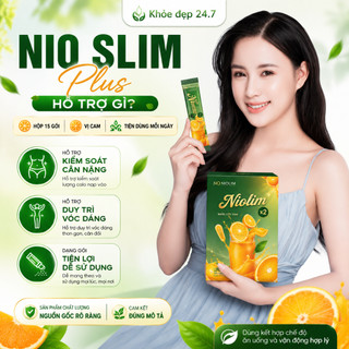 Siro Giảm Cân Nio Slim Plus tặng kèm Detox