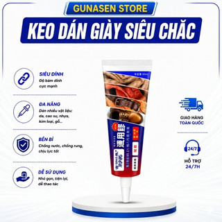 Keo Dán Giày GUNASEN Chuyên Dán Ví Da Chịu Nhiệt Siêu Dính Cao Cấp, Chống Nước Tốt, Dính Chắc Chắn