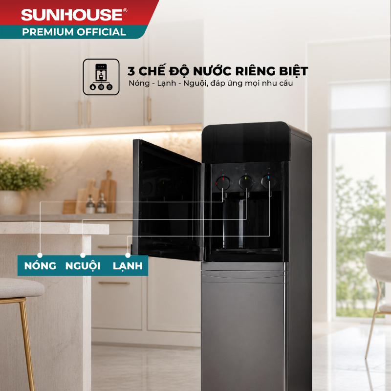 Cây nước nóng lạnh SUNHOUSE SHD9636